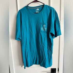 North Face Men's Short Sleeve Camping Notes Pocket Tee